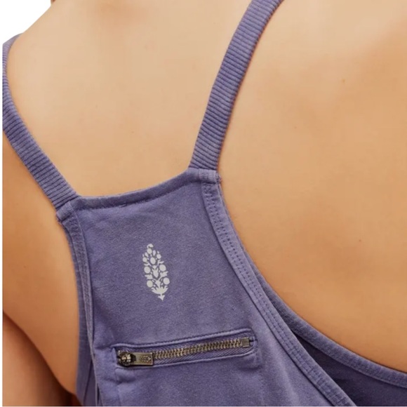 Free People FP Movement Women’s Size S Blue Indigo Hot Shot Mini Sport Dress - Picture 5 of 11